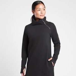 Cozy Karma Asym Sweatshirt Dress